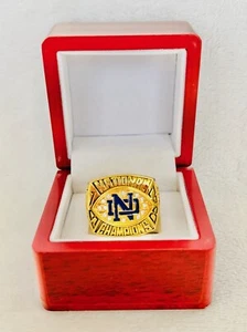 1988 Notre Dame Championship Display fan Ring W Box, US SHIP, Holtz - Picture 1 of 4
