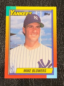 Mike Blowers 1990 Topps Traded #9T New York Yankees