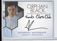 Orphan Black Season 2 Auto Card AM-M Ari Millen Inscription Cryptozoic JSC