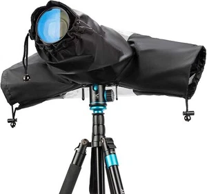 Universal Camera Rain Cover Sleeve Large Raincoat Dust Proof Protector for DSLR - Picture 1 of 9