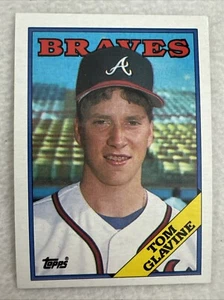 Carta Baseball Tom Glavine Rookie HOF 1988 Topps #779 NM or Better Raw Card - Foto 1 di 6