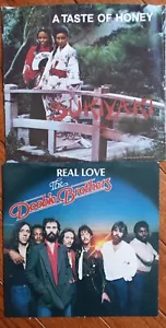 A TASTE OF HONEY SUKIYAKI, DOOBIE BROTHERS/ Reel Love 7" 45 PIC SLEEVES ONLY - Picture 1 of 1