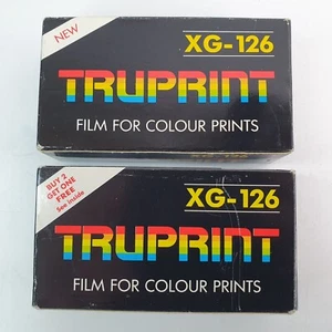 Truprint XG-126 ASA/ISO 200 Colour Film Cartridge Expired 10/1991 & 04/1992 LOMO - Picture 1 of 6