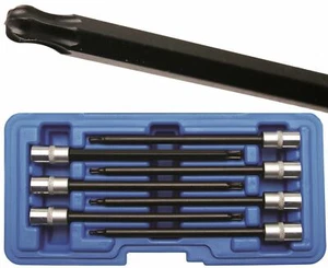 BGS Torx Kugelkopf Bit Nuss T-Profil Bits T10-15-20-25-27-30-40 Bitnuss Nüsse TX - Bild 1 von 15