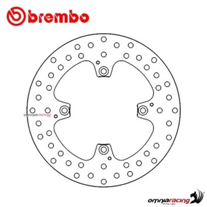 Brembo Serie Oro rear fixed brake disc for Ducati Hypermotard 821/SP 2013-2015 - Picture 1 of 10