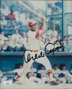 Orlando Cepeda St. Louis Cardinals Signed 8x10 Glossy Photo JSA Authenticated - Picture 1 of 2
