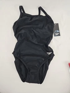 Größe 30 Damen Badeanzug Einteiler PowerFlex Flyback einfarbig Erwachsene Teamfarben - Bild 1 von 12