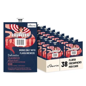 Lavazza Dolcevita Classico Coffee Freshpacks works only with Brewers, Medium ... - Picture 1 of 6