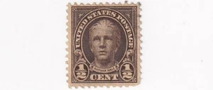BRIEFMARKEN US SCOTT 551 "Nathan Hale" 1/2 CENT 1925 MH - C - Bild 1 von 1