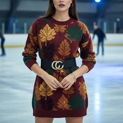 Cintura Moda Larga Nera Con Elastico E Fibbia In Metallo CC Di Lusso Taglia S M - Immagine 1 di 4