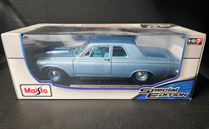 1963 Dodge 330 Wedge Maisto Special Edition Maßstab 1:18 Diecast Auto blau 46629 - Bild 1 von 7
