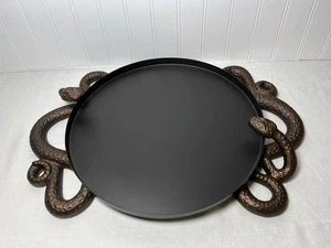 West Elm Halloween Metal Snake Serving Tray ~ No box - Picture 1 of 8