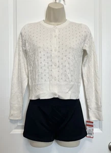 Girl’s Button-Down Knit Cardigan Size L (10/12) - Cat & Jack - Picture 1 of 5