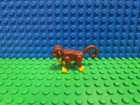 Lego Monkey Minifigure Animal Reddish Brown 2550c01 Pirates Lot CMF 6243 Retired