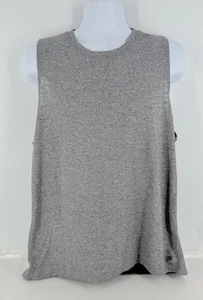 Fabletics Mens 2XL Shirt Gray Sleeveless Lightweight Tank Top Training NWOT - Picture 1 of 10