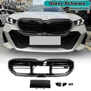 Parrilla frontal negra brillante con LED para BMW Serie 5 G60 i5 M60 G61 G68 2023+ - Imagen 1 de 13