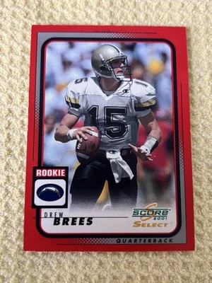1991 Score Select Drew Brees Rookie RC /275 New Orleans Saints READ - Image 1 of 2