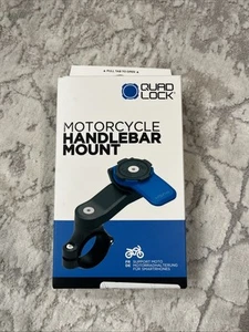 Support de guidon et quadlock téléphone moto QUAD LOCK NEUF - Photo 1 sur 3