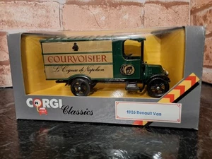 Corgi Classics 917 - 1:43 Courvoisier 1926 Renault Van - VGC - Boxed - Picture 1 of 7