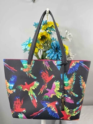 Bolso de Hombro Grande VINCE CAMUTO Maro Colorido Loro Imitación Cuero Foto 1 de 4