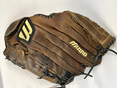 "Guante de béisbol profesional Mizuno Premier MPM 1401 14"" cuero de tiro derecho" Foto 1 de 4