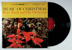 Percy Faith - Music of Christmas (1954) Vinyl LP • His Orchestra, Holiday - Picture 1 of 2