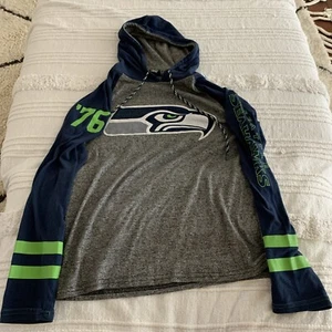 NFL Team Apparel Seattle Seahawks Hoodie Gr. Small S leichtes Sweatshirt - Bild 1 von 4