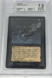 MTG 1 X Limited Edition Beta 1993 Frozen Shade BGS 7.5 Near MINT+ - Picture 1 of 2
