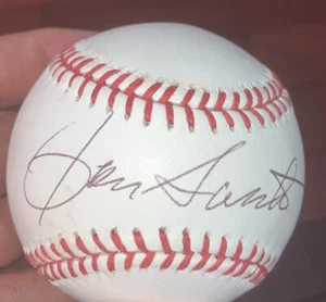 RON SANTO (Cubs) Signed Official MLB Baseball w/ JSA COA Chicago Rawlings - Picture 1 of 9