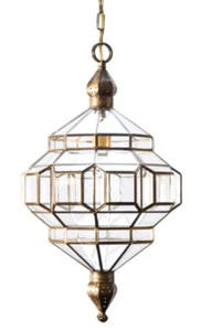 Ordine Rhonda, luce a sospensione marocchina fatta a mano, lampada, lampada a sospensione, illuminazione, - Foto 1 di 5