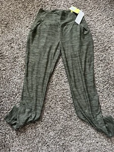 Damen-Strick-Joggerhose mit mittlerem Aufstand - All in Motion xs grün neu mit Etikett - Bild 1 von 5