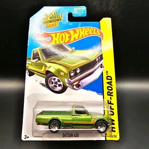 HOT WHEELS - DATSUN 620 PICKUP GREEN METALLIC 125/250 - Picture 1 of 2