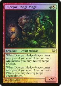 MTG FOIL Duergar Hedge-Mage - Eventide #137 - Picture 1 of 1
