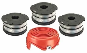 Bobina de línea de repuesto para GH700, GH710, GH750 Black & Decker ***3-PACK & CAP*** - Imagen 1 de 3