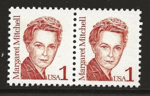 US Scott #2168, Pair 1986 Mitchell 1c FVF MNH - Picture 1 of 1
