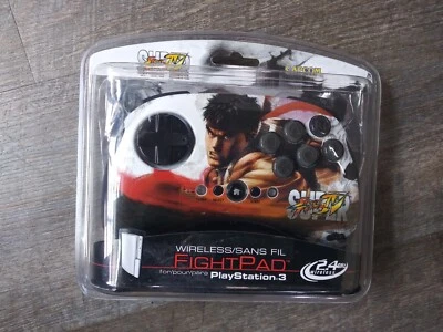 Rare Mad Catz Ryu Street Fighter IV Fight Pad PS3 NEW SEALED! [Read Description] - Image 1 of 4