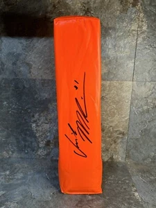 Jerick McKinnon Autographed Kansas City Chiefs Orange Endzone Pylon - Beckett Au - Bild 1 von 4