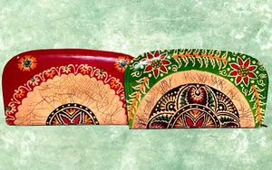 Shantiniketan Leather Designer Slim Wallet - Picture 1 of 4