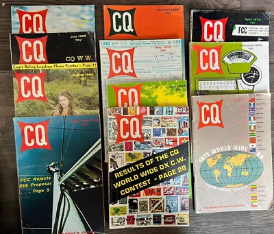 CQ Magazine 1968, 1969,1970,1974 Amature Radio Journal Options - Image 1 of 4
