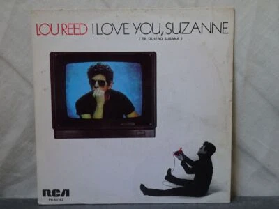 Lou Reed:  I Love You Suzanne  1984  Spanish   7" Foto 1 de 4