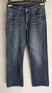 Womens Lucky Brand Size 30 Distressed Short Inseam Jeans Gene Montesano dark - Picture 1 of 10