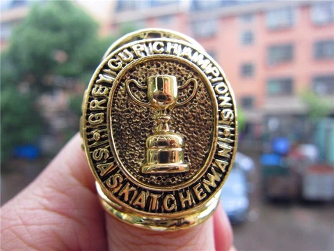 1966 Saskatchewan Roughriders The Grey Cup Team Ring Fan Men Gift Cover