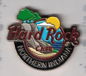 Hard Rock Cafe Northern Indiana Global Logo Series 2023 Pin - Picture 1 of 2