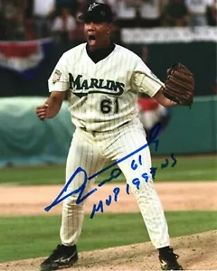 Florida Marlins Livan Hernandez signiertes Foto 8 x 10 Echtheitszertifikat - Bild 1 von 1