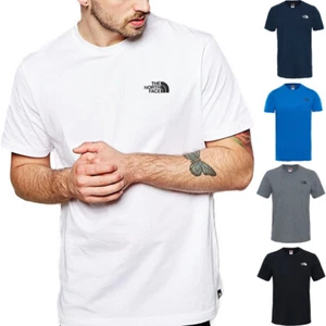 The North Face T-Shirt Mens Logo Short Sleeved Casual Cotton Everyday Crew Top - Picture 1 of 23