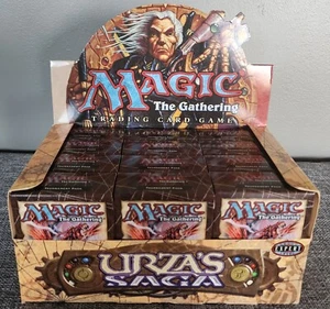 MTG: URZA'S SAGA Tournament Pack display w/12 NM Pack boxes; NO CARDS/NO INSERTS - Picture 1 of 7