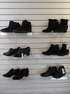 Lote de 6 Pares Zapatos Mujer Talla 6 Tacones Botas Mocasines Planos Zapatilla Sandalia 1183 - Imagen 1 de 12
