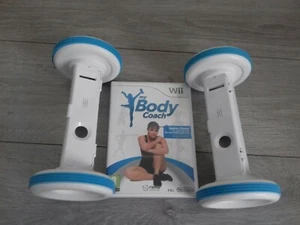 JEU NINTENDO WII MY BODY COACH AVEC LES 2 HALTERES - Foto 1 di 6