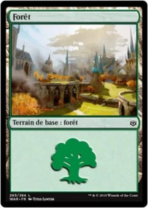 MTG Magic WAR FR FOIL - Forest/Forêt, #263 - Picture 1 of 1
