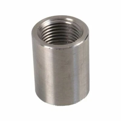 NY BREW SUPPLY 1/2" Stainless Steel Coupler - 304 Cast Pipe Fitting Fully Threaded Coupler